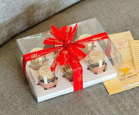 Hộp Qùa 6 Hũ Yến Chưng Tươi 80ml - Ngày Phụ Nữ Việt Nam 20 Tháng 10