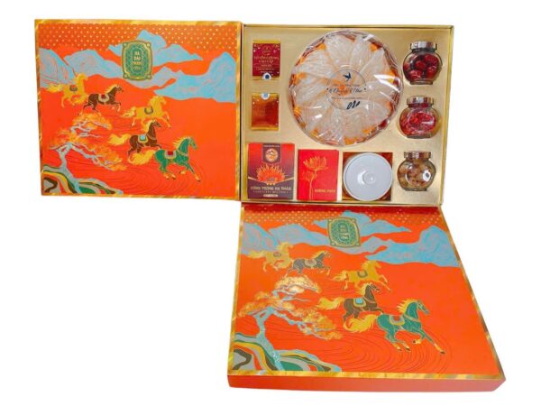 Hộp Quà - Yến Sào Khánh Hòa 100g Rải Sợi Tự Nhiên Và Các Loại Hạt Bổ Dưỡng