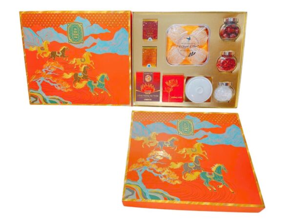 Hộp Quà 20g Yến Sào Khánh Hòa, Đông Trùng Hạ Thảo, Nước Yến Nguyên Chất Thượng Phẩm và Các Loại Hạt