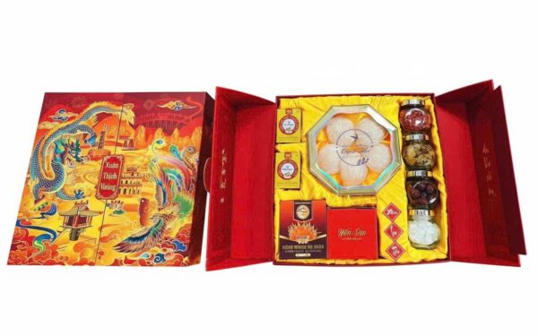 Hộp Qùa Tết – Yến Sào Khánh Hòa Rút Lông Thượng Hạng Đặc Biệt 50g