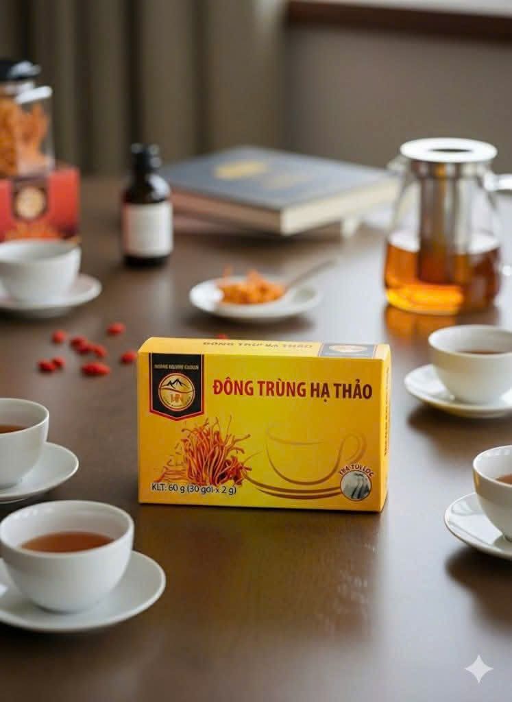 Trà Đông Trùng Hạ Thảo Đà Lạt - Yến Sào Plaza